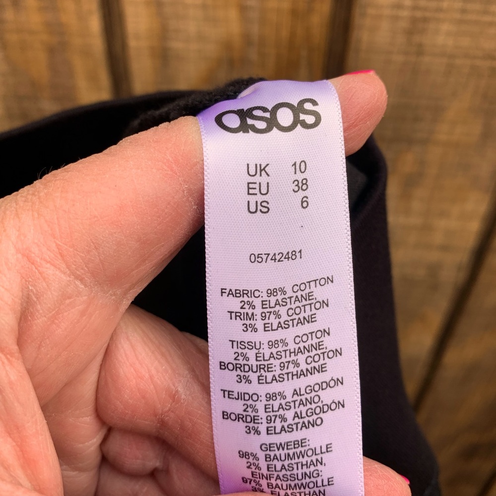 NWOTS ASOS Maternity Black Jeans - Picture 14 of 14